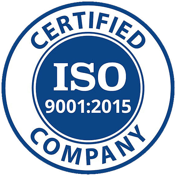 ISO 9001:2015 Certified Company